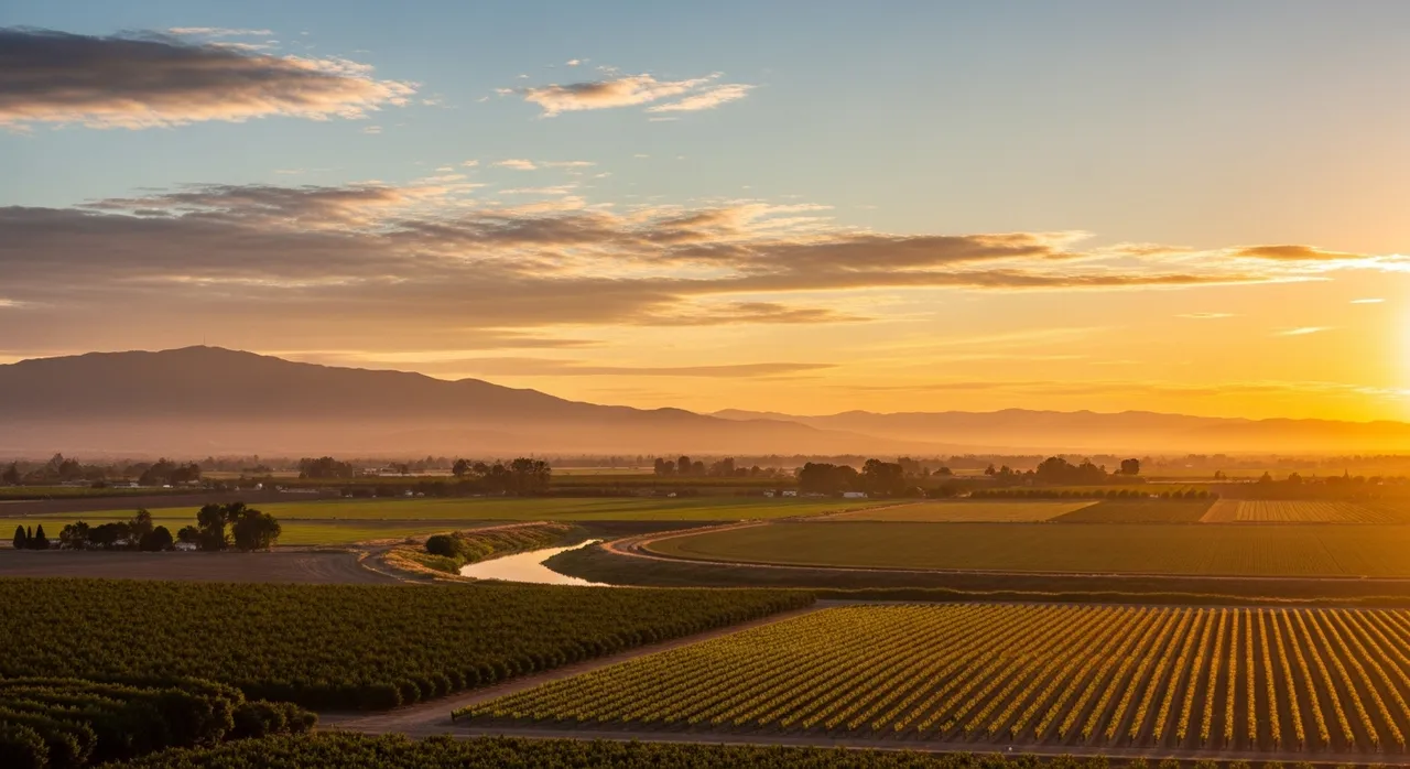 Central Valley California Landscape